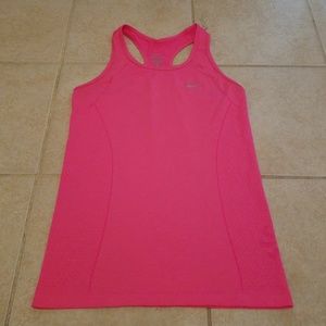 Nike seamless dri fit tank